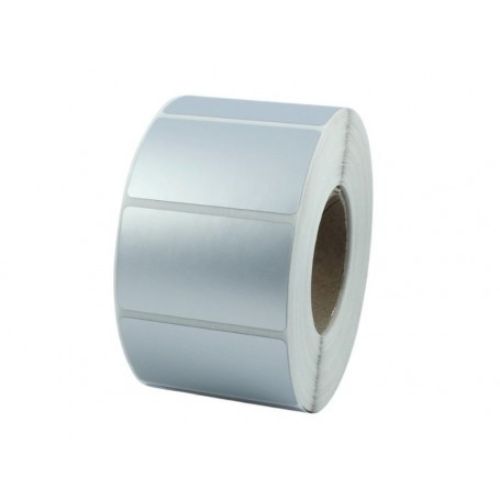 Etichete sintetice 76.2mm x 76.2mm Z-Ultimate 3000T Silver Zebra 87443