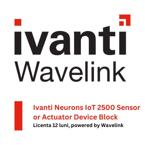 Ivanti Neurons IoT 2500 Sensor or Actuator Device Block Licenta 12 Luni IN-IIOT-DVCE2500-S