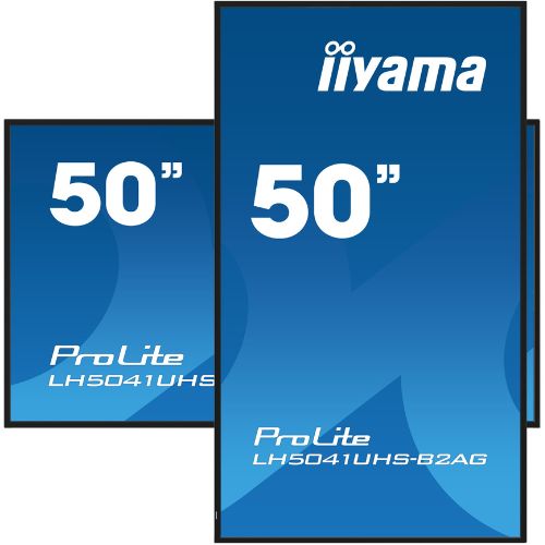 Display Digital Signage 50" 4K UHD VA, Media Player, 24/7, HDMI x3 - iiyama LH5041UHS