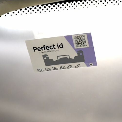 Tag RFID Windshield Tags M781 ETSI Perfect ID PID-RFL-010101-ETSI