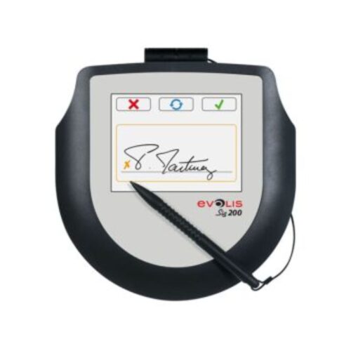 Pad semnătură color Sig200 bundle Evolis ST-CE1075-2-UEVL-MB1