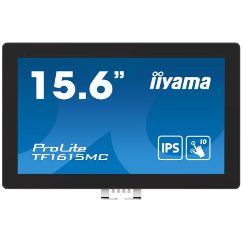 Monitor Touchscreen 15.6" Open Frame  Full HD PCAP 10 Touch, IPS, HDMI/DP, Edge-to-Edge, IP65 - iiyama TF1615MC-B1