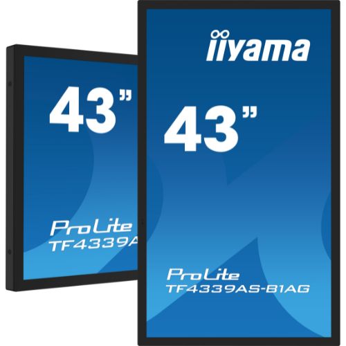 Display interactiv 43" All-in-One PCAP 4K UHD cu Android 11, CMS iiSignage - iiyama TF4339AS-B1AG