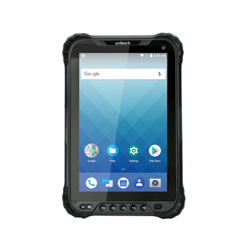 Tableta Unitech TB85, 8 inch, touchscreen, Android 8, camera 13 MP, Qualcomm MSM8953 PRO, 4 GB RAM, 32 GB Flash, POGO pin, USB-C, 4G, Wi-Fi, NFC, GPS, GMS, IP67, baterie 8200 mAh