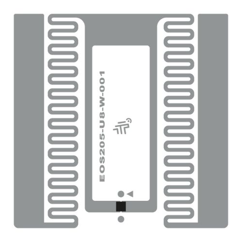 Tag RFID Autocolant din plastic EOS-205 U8 26x26 TAGEOS 2000000071