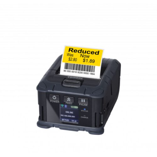 Imprimanta mobile 2" B-FP2D 203dpi, Bluetooth, WLAN, Toshiba B-FP2D-GH50-QM-S