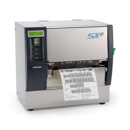 Imprimanta industriala 8" B-SX8T, 305dpi, Near Edge Toshiba B-SX8T-TS12-QM-R