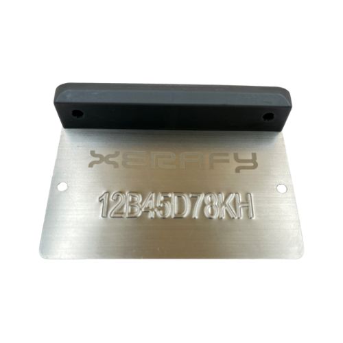 Tag RFID Xplate Stainless steel M750 FCC XERAFY X8002-US100-M750