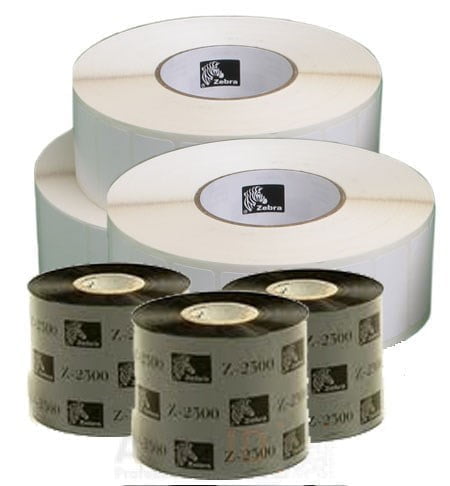 Kit Etichete Z-Perform 1000T + ribbon 2300 Zebra ZipShipKit-A