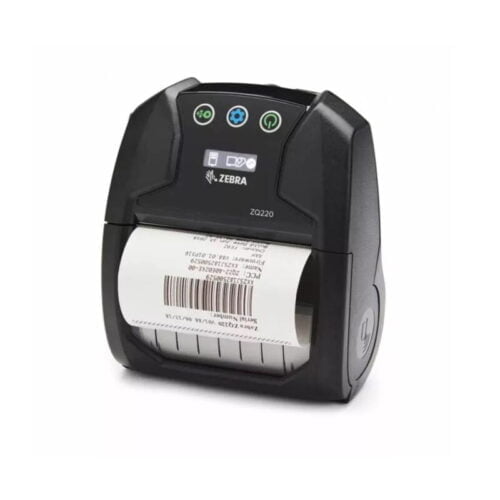 Imprimanta mobila Zebra ZQ220, termică directă, 203dpi, lățime tipărire (max.): 72 mm, Linerless, USB, CPCL