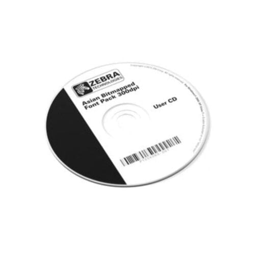Pachet Fonturi Zebra Bitmap 300 dpi Zebra 77841