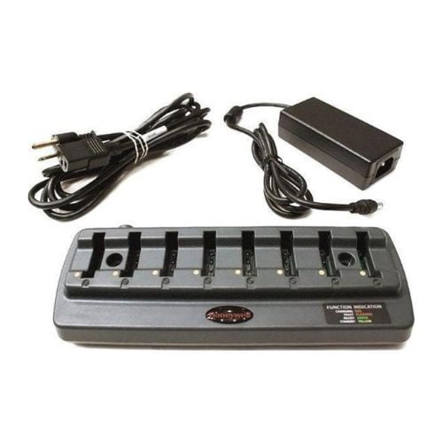 incarcator de baterii 8 Bay cu sursa de alimentare WW