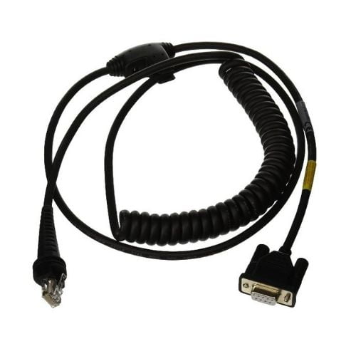 Cablu RS-232 2M drept negru alimentat 12V (pentru portul auxiliar Magellan)