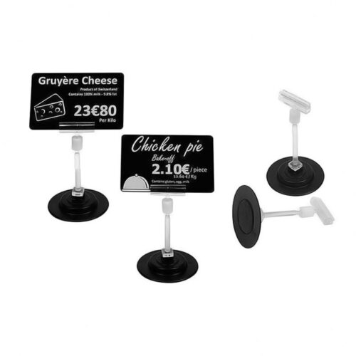 Suport magnetic transparent pentru etichete, 25 buc Evolis AC000002