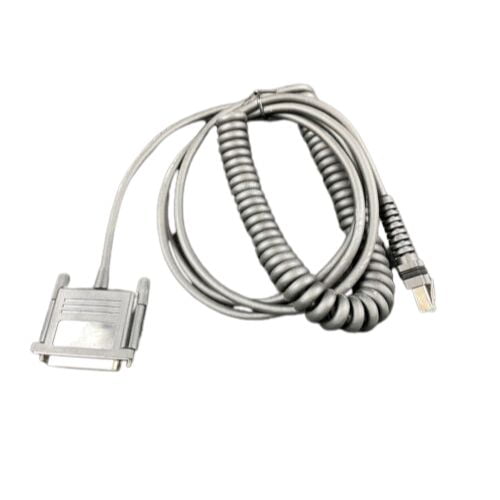 Cablu alimentare spiralat RS-232 25P mama Datalogic CAB-474