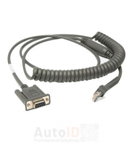 Cablu Serial RS232 DB9 2.8m Zebra CBA-R46-C09ZBR