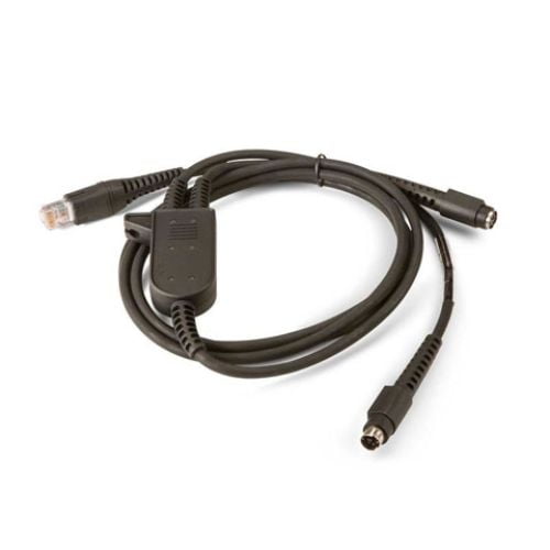 Cablu KBW negru PS2 3m (9,8') putere gazda dreapta 5V