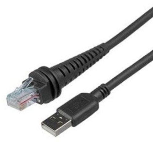 Cablu Checkpoint EAS cu Interlock negru 1 m Solaris 7980g si 7990g