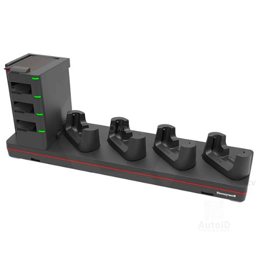 Cradle incarcare CT4X 4 sloturi + baterii (EU) (non-booted) Honeywell CT45-5CB-UVN-BAT-3
