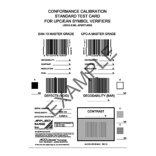 Card de Test Calibrare Verificatoare Omron LVS 98-CAL020-01
