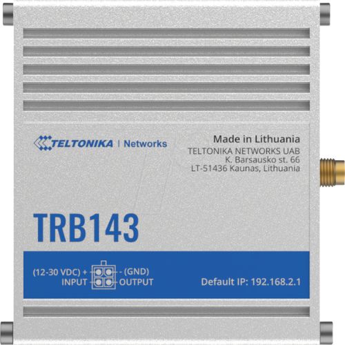 Gateway Celular M-Bus TRB143 Teltonika Networks TRB14300B000