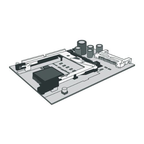 Kit placa logica ZBI GX430t Zebra P1027135-024