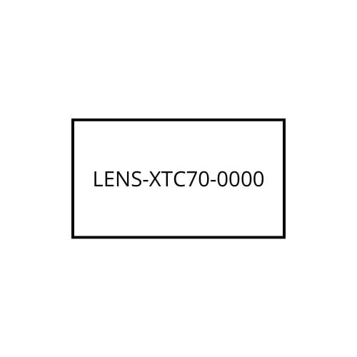 Adaptor filetat pentru capacul obiectivului pentru XS70