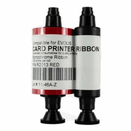 Ribbon monocrom roșu Quantum2 1000 printuri Evolis R2013