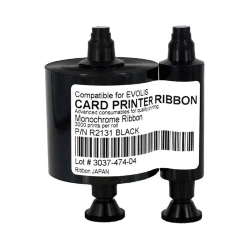Ribbon monocrom negru Quantum2 3000 printuri Evolis R2131