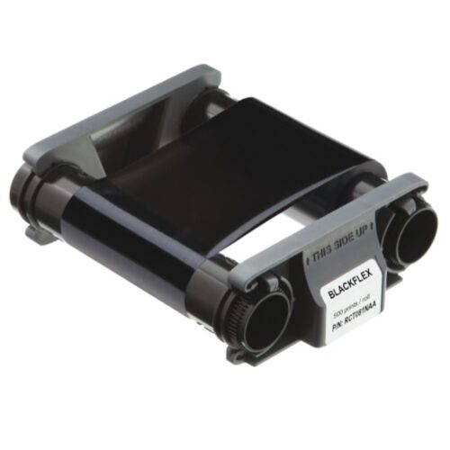 Ribbon BLACKFLEX monocrom, 500 imprimări Evolis RCT081NAA