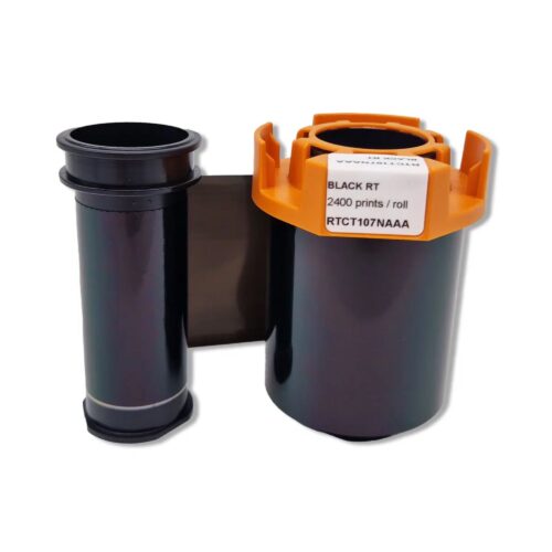 Ribbon monocrom negru High Trust Evolis RTCT107NAAA