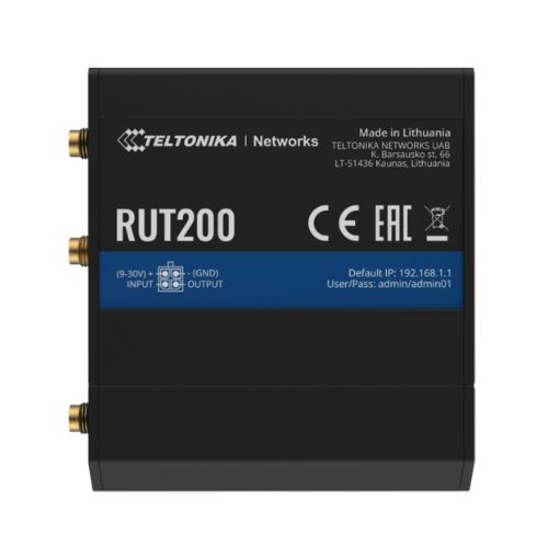 Router celular industrial RUT200 Teltonika Networks RUT200010000