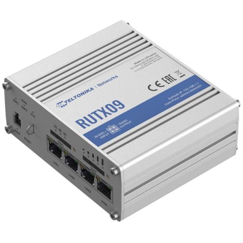 Router celular industrial RUTX09 Australia Teltonika Networks RUTX09400000