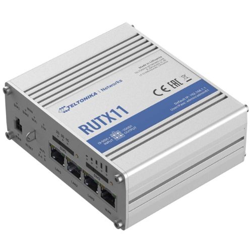 Router celular industrial RUTX11 Teltonika Networks RUTX11000000
