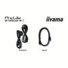 Monitor 19″, LED TN, 1280×1024, HDMI/DP, Pivot, HAS 150mm, Boxe integrate – iiyama B1980S-W1