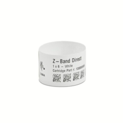 Brățări imprimantă 25.4×152.4mm Z-Band Direct Alb Zebra 10003853